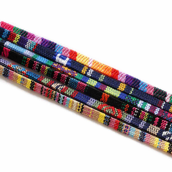 4 st glasögonremmar, nylon halkfria glasögonrem justerbar nackbandhållare snodd bohemisk glasögonrem för kvinnor män