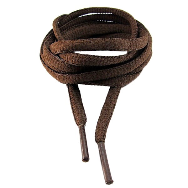 Skosnören - Brun Kaffe - Ovala [130 cm] Bru Brown one size