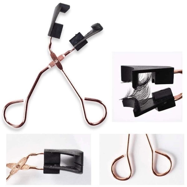 Magneettiset Ripset 3D TekoRipset Uudelleenkäytettävä Ripsien Taivutin