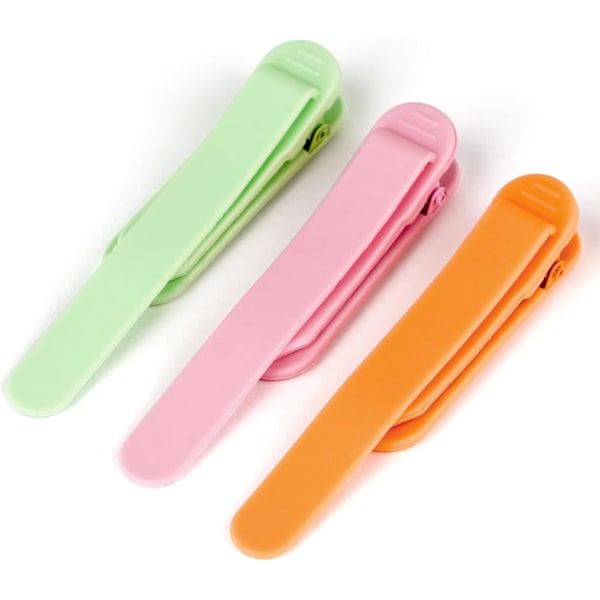 Bogmærke, Unikt og Kreativt Metal-Silikone-Andenæb-Bogmærkeklemme, En Perfekt Gave til Kvinder og Bogelskere Orange-Pink-Green