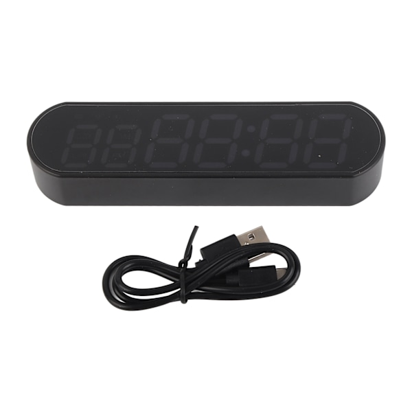 Kannettava kuntosaliaikakello Monitoiminen 1000mAh USB Fitness Urheilu Intervalliharjoittelu Ajastin Herätyskello