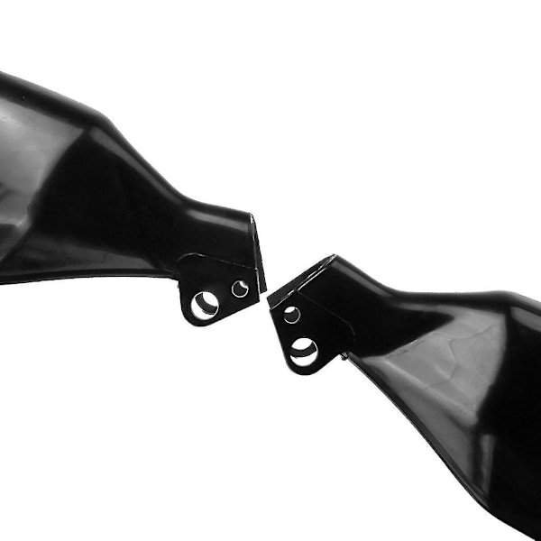 1 par Motorsykkel Håndbeskyttere 7/8 tommer Styre For Kawasaki Håndtak Beskytter For Suzuki Honda General R20 Svart