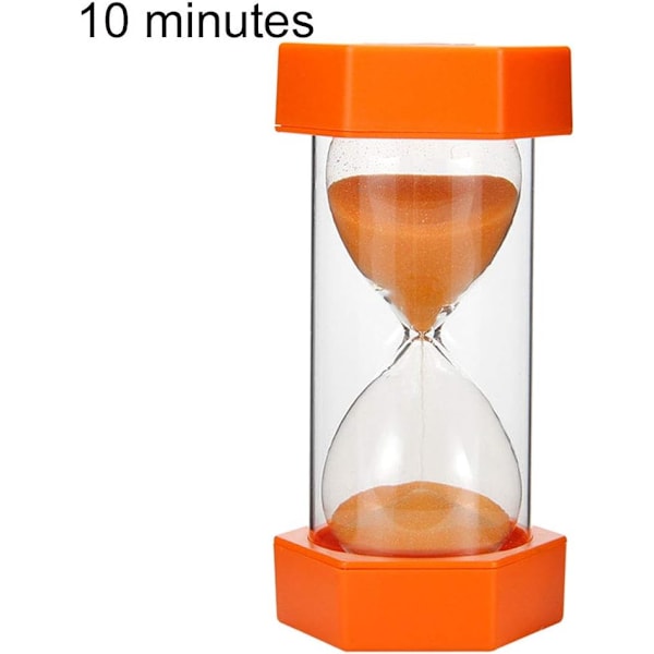 Sand Timer, Timglas Sandglas Sandklocka Timer 5/10/15/20/30min Timglas, Kök Timer Barn Spel Leksak Slumpmässig Färg 10 Minuter