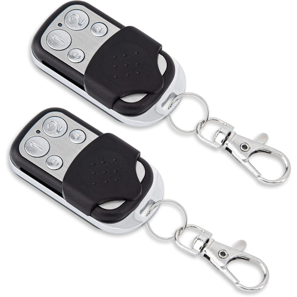2 stycken garageportöppnare, fjärrkontroll för handhållen sändare 502 MAX43-2 512 MIX43-2 504 MIX43-4 433.92MHz 2 past