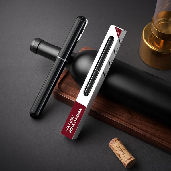 Bærbar Luftpump Vinåbner Pneumatisk Korkskruv Gadget