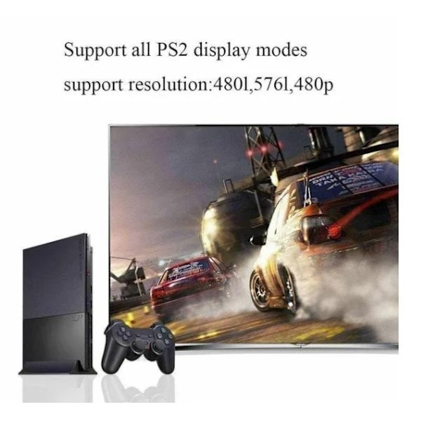Playstation 2 till HDMI Adapter 44