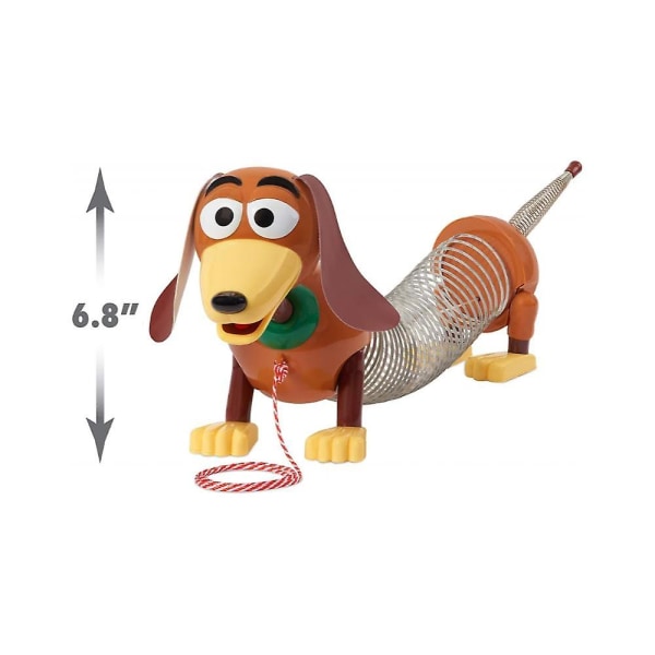 Pixar's Toy Story Slinky Dog Pull Toy, Walking Spring Toy för pojkar och flickor, officiellt licensierade barnleksaker för åldrarna 18 månader