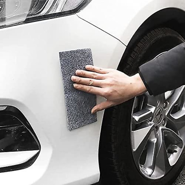 Pakke med 6 Nano Sparkle-klude, fjernelse af ridser på bilen, multifunktionel reparationsklud, Nano Magic-klud