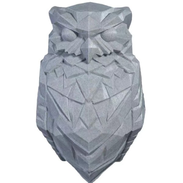 3D Vägglampa Djur LED Sovlampa Nattlampa Väggbelysning Ljuskonst Dekoration owl