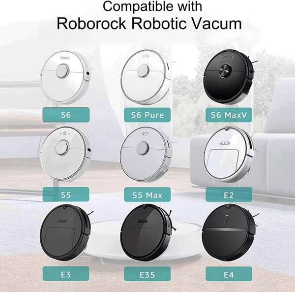 Tilbehør Roborock S6/S60/S65/S5 Max/T6 / 20 dele