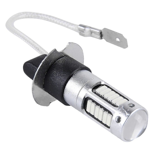 2 st H3 10W 30 SMD-4014 LED-dimlampor för bil, DC 12V Blue Light
