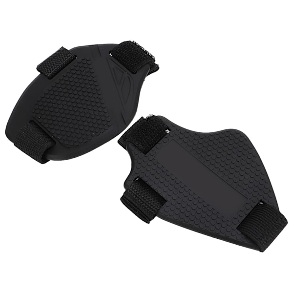 2 stk Motorsykkel Girsko Beskyttelse PVC Sklisikker Beskyttelse for Motorsykkelsko for Veikjøring 0.1