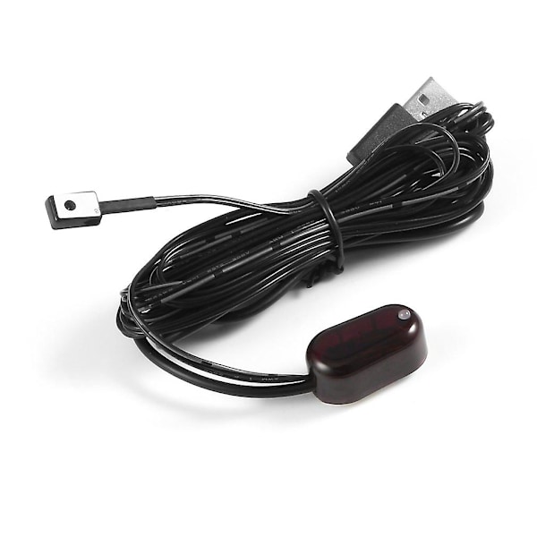 USB IR Infrarød Fjernbetjening Extender Emitter Receiver Repeater