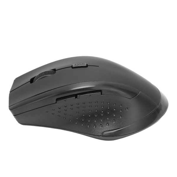2,4 GHz trådløs optisk mus ergonomisk batteridrevet 6 knapper trådløs mus med USB-mottaker for PC bærbar datamaskin for Windows
