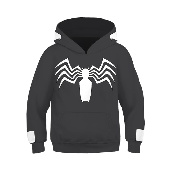 Marvel Spider-Man huvtröja för barn 3D digital utskrift Gwen cosplay anime barnkläder huvtröja Spiderman sweatshirt 14 160cm