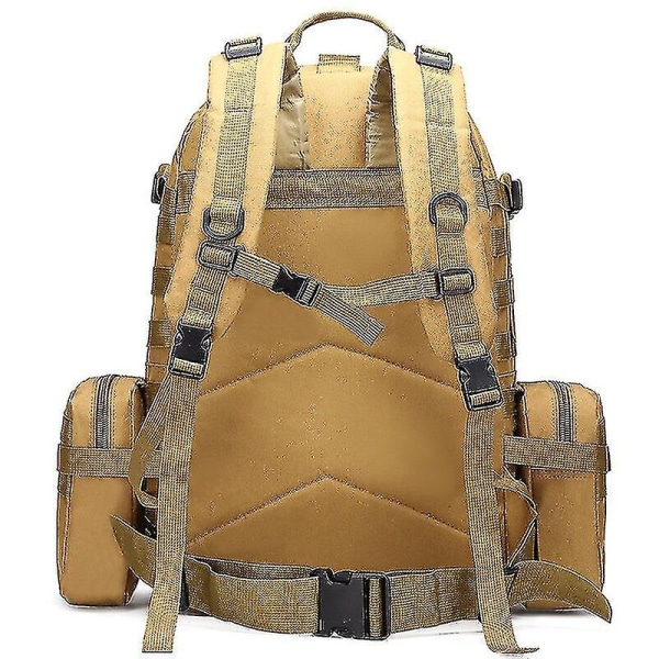 50l Tactical Backpack Military Molle Bag 1000d Nylon Ryggsäck Sport Outdoor Travel Kamouflage Ryggsäck-kl.