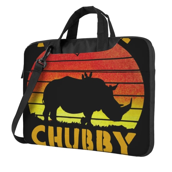 Save The Chubby Unicorns Handväska Laptopväska Rhinos For Macbook Air 13 14 15 Notebook-väska Stötsäker modedatorväska As Picture 14inch