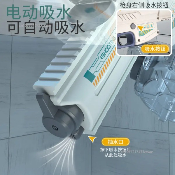 Den nya sommarens nya automatiska vattenabsorberande leksaken M416 med stor kapacitet i en elektrisk sprängsprutpistol High Allocation 01