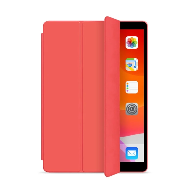 Smart Cover för iPad Pro11 Case 2022 2021 2020 iPad 10th Air5 4 ipad pro11 2018 M1 M2 Gen Cover för iPad 9 8 7th Gen 10.2 Red Air 1 2(2013-14)9.7