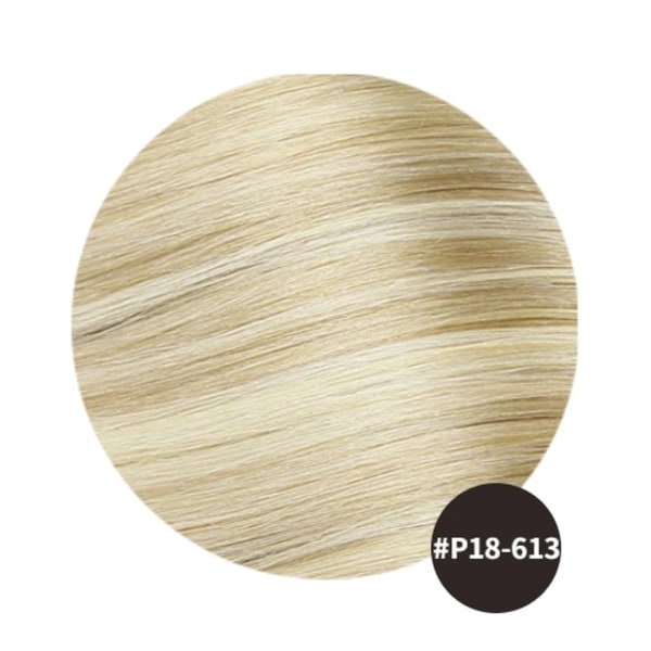 Raka hårbuntar Äkta människohårinslag European Remy Natural Human Hair Extension 100g Kan väva lockigt hår P18-613 26inches