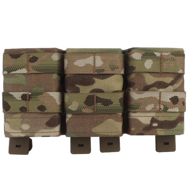 5,56 Triple Mag Pouch Tactical Double Magazine Bag för Molle System hölsterhållare Jakt Military M4 Airsoft Tillbehör MG-F-12 CP