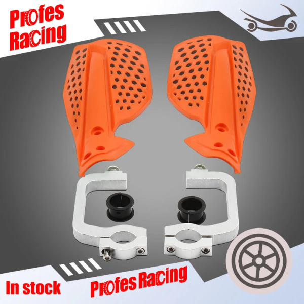 Motorcykel 22mm 28mm Handskydd 7 Färger Handguard Protector För KTM SX EXC XCW SMR Dirt Bike Styre Hanguards 1 Par Orange