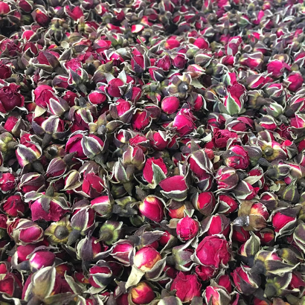 200g naturliga torkade rosenblad för bröllop Blomma konserverad ros Födelsedagstårta Dekoration Skönhet Bada Blötlägga Fleurs Sechees 100g 2Bag B