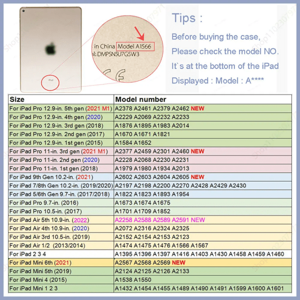 Ultratunnt case för iPad Air 5th Generation (2022)/ iPad Air 4th Generation (2020) 10.9 iPad Air 3 10.5 ipad 9th Gen Sleep Wake Dark Green iPad 2 3 4 (2011-12)