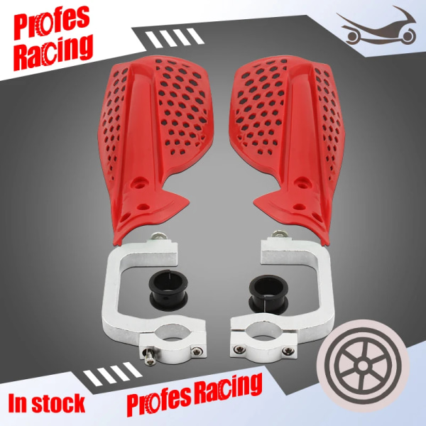 Motorcykel 22mm 28mm Handskydd 7 Färger Handguard Protector För KTM SX EXC XCW SMR Dirt Bike Styre Hanguards 1 Par White