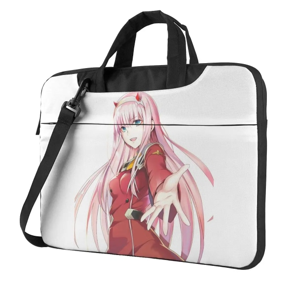 Darling In The Franxx Wink Laptopväska Anime För Macbook Air Pro HP Huawei Microsoft 13 14 15 15.6 Case Travel Shockproof Pouch 7 15.6-inch