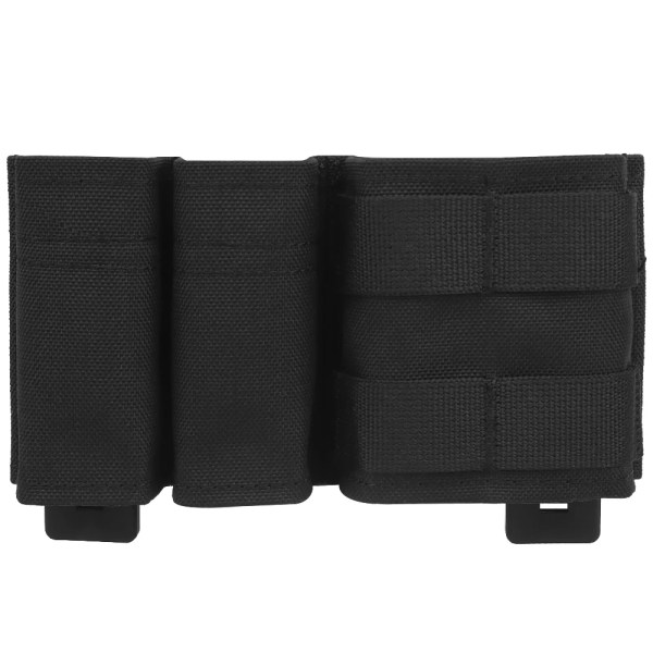 9 mm/5,56 magasinpåse Taktisk pistol Mag-påsar Militär Dubbel Mag-väska Jakt Airsoft-hållare med SNABB nylon MG-F-06 BLK