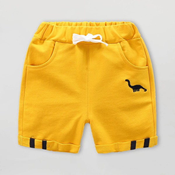 Baby / toddler dinosaurieshorts i bomull Yellow 18-24 Months