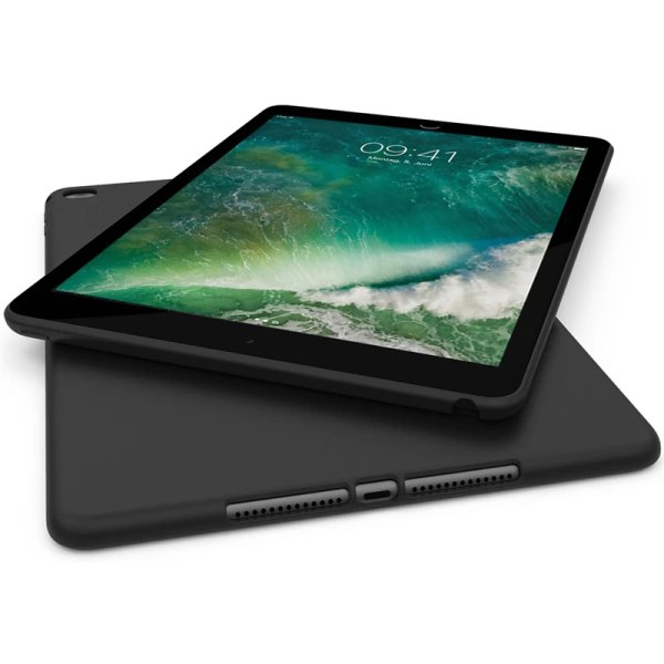 Case för Apple iPad Pro 10.5 2017 A1701 A1709 A1852 Stötsäker Funda Soft Silicone Black Shell iPad Pro 10.5 2017