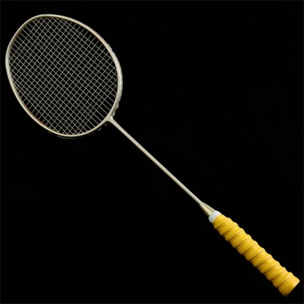 4U ultralätt original badmintonracket i kol med snören Sport Professionell racket Trainnig Racket Z Speed ​​Raqueta Gold