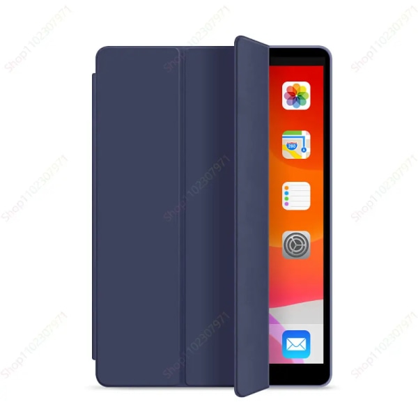 Ultratunnt case för iPad Air 5th Generation (2022)/ iPad Air 4th Generation (2020) 10.9 iPad Air 3 10.5 ipad 9th Gen Sleep Wake Dark Blue iPad Air 4 10.9