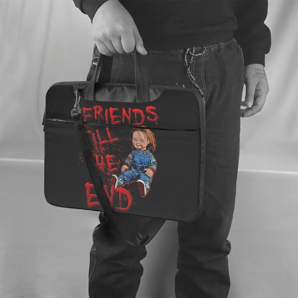 Friends Chucky Laptopväska Friends Skräckfilm för Macbook Air Pro Xiaomi Lenovo Asus Business Stötsäkert case 13 15 15,6 påse As Picture 13"