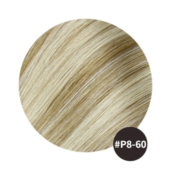 Genius Weft Människohår Buntar Rak 613 Real Human Hair Extension Dubbeldragen Människohår Inslag 50G Kvinnor Hårinslag P8-60 16Inches