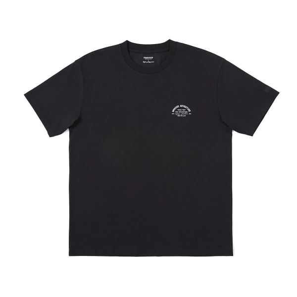 2023 Summer New Quick Dry Cooling Feel Coolmax Tyg T-shirts Lätta träningspass för män Print Toppar SL120461 Black S