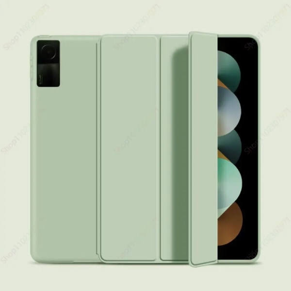 Case för Xiaomi Redmi Pad XIAOMI MiPad 6 Pro Mipad 6 2023 Case Funda Xiaomi Mipad5 11 Mi Pad 5 Slim Tablet Case Mi Pad 5 Pro Light Green