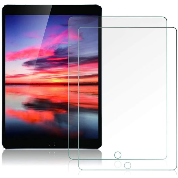 För iPad Air 5th Generation Case /iPad Air 4th Gen 10.9 iPad 10.2 7 8 9th iPad 10th Pro 11 10.5 Stöd för 2:a generationens pennladdning 2 PCS Glass Pro 11 1st 2018