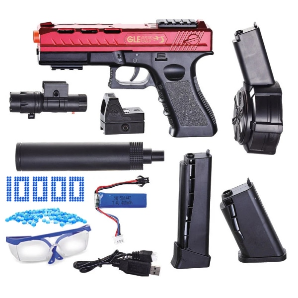 Ny elektrisk gelleksakspistol Vattenpolo Bullet Bullet Toy Gun Outdoor CS Game Barn Vuxenpresent Snabb leverans 2