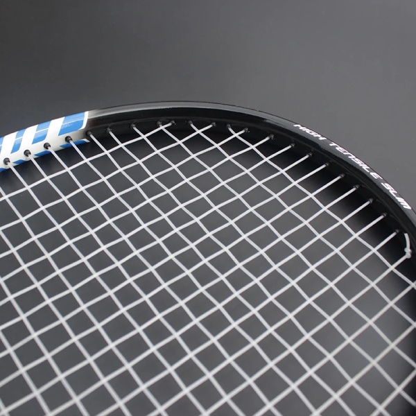 Professionell teknisk typ kolfiber tennisracket högkvalitativ Raqueta tennisracket med väska Racchetta tennisracket tennis Blue