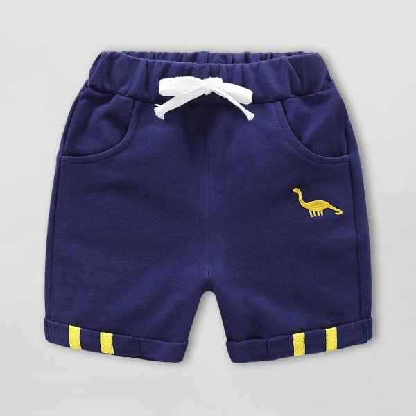 Baby / toddler dinosaurieshorts i bomull Dark Blue 5-6 Years