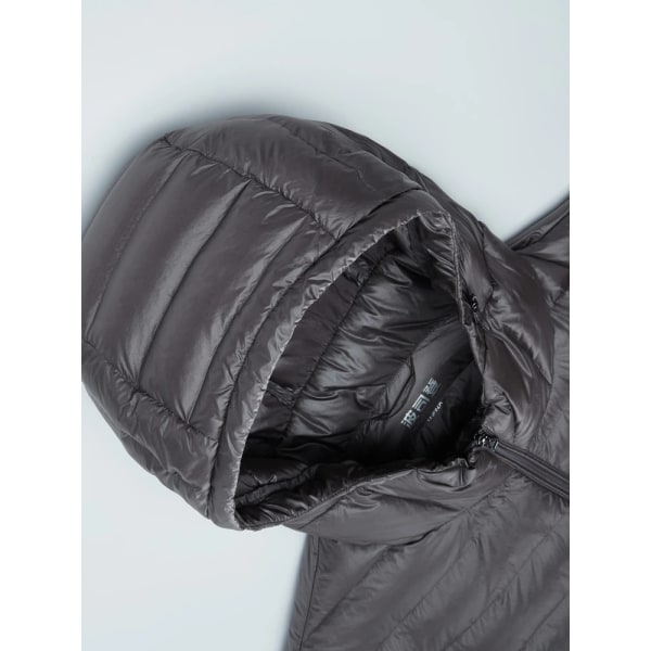 tunn dunjacka herr kort huva casual kalltät kappa packbar casual vinter ytterkläder B90131017 fantasy gray 8051 190