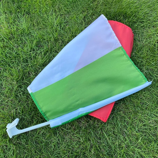 Anpassad Italien bilflagga banner 30*45cm italiensk bilflagga för firande 50pcs