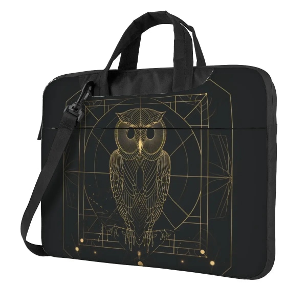 Owl Laptopväska Astro Geometry Minimalistisk konst för Macbook Air Pro Microsoft Kawaii vattentät case 13 14 15 15,6 påse As Picture 13inch