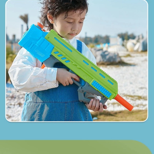 2023 Elektrisk sprängvattenpistol Barnfödelsedagspresent Elektrisk vattenpistol för barn leksak Automatisk vattensprutpistol 10