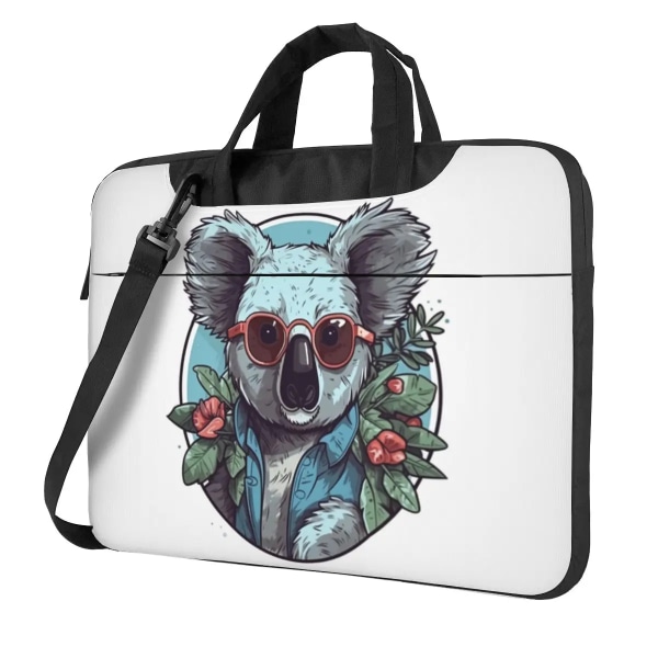 Koala Laptopväska Cartoon Nature Style Travelmate För Macbook Air Pro Xiaomi Asus Sleeve Case 13 14 15 15.6 Vintage Portföljer As Picture 14inch