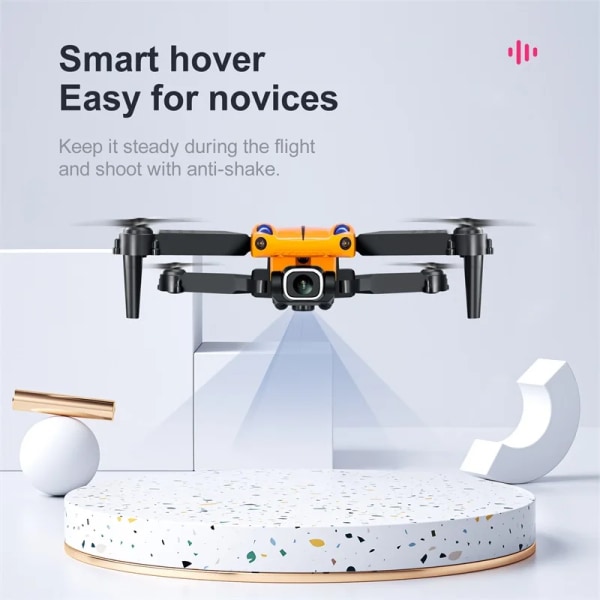 Mini 4K Professionell Dual Camera WIFI Fpv RC Drönare 3D Stunt Roll Smart Hinder Undvikande Gest Foto Video RC Quadcopter Toy No Camera 1B1