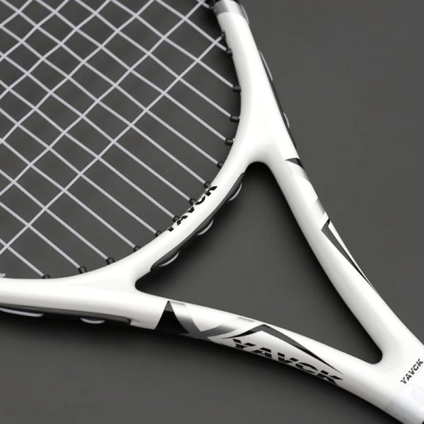 Hög kvalitet Ultralätt aluminiumlegering kol tennisracket för vuxna Professionell träningsracket Stringväska Män Dam Padel green